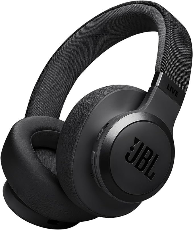 JBL Live 770NC - Wireless Over-Ear Headphones with True Adaptive Noise Cancelling with Smart Ambient