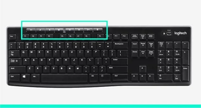 Wireless keyboard and mouse combo by Logitech, ideal for office and home setups.