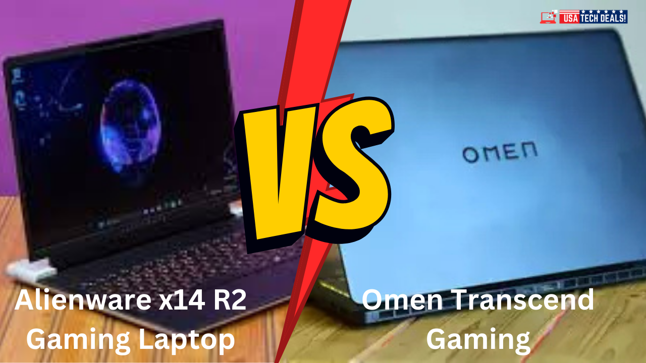 Featured Image Alienware x14 R2 Gaming Laptop vs Omen Transcend Gaming A Detailed Comparison
