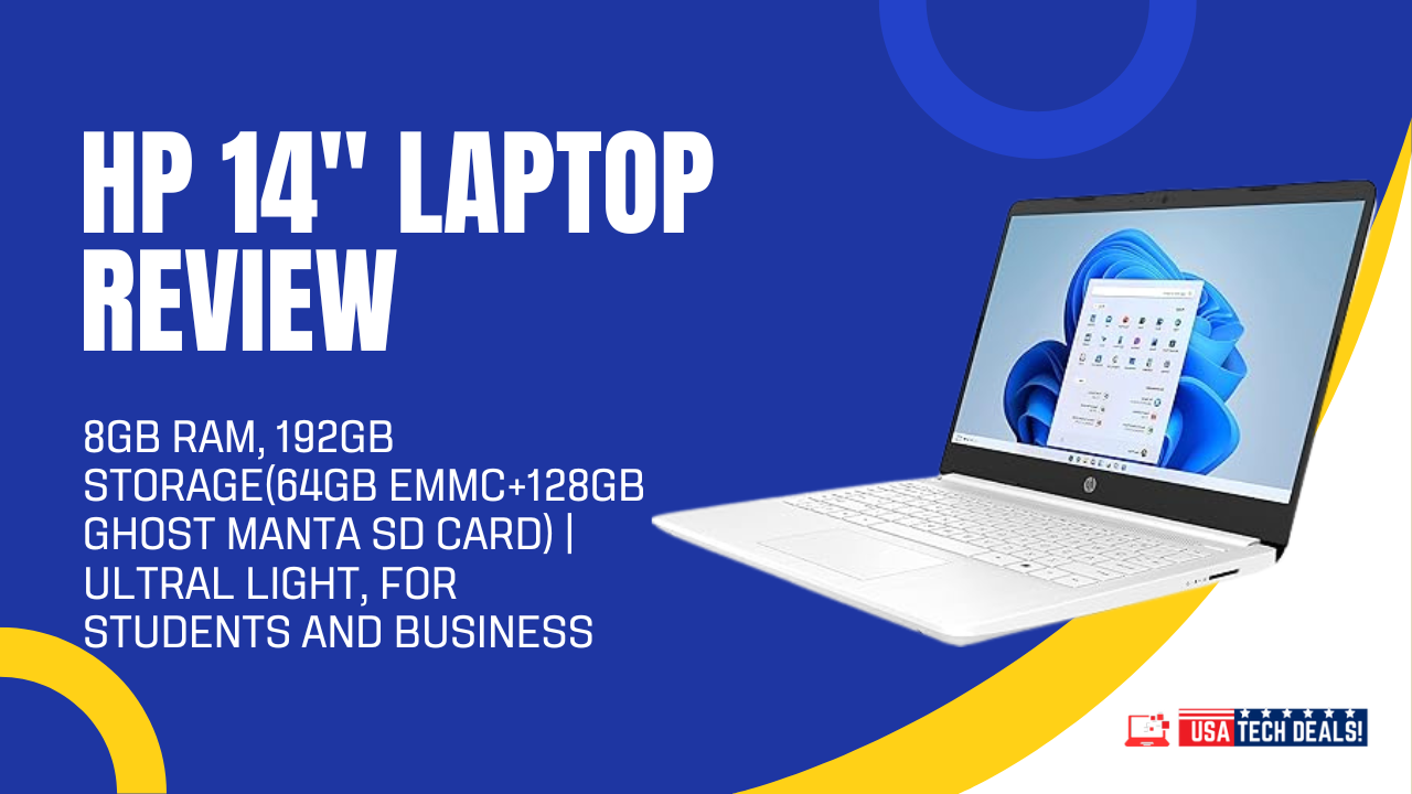 HP 14 Laptop, 8GB RAM