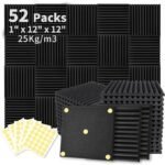 52 Pack Acoustic Foam Panels