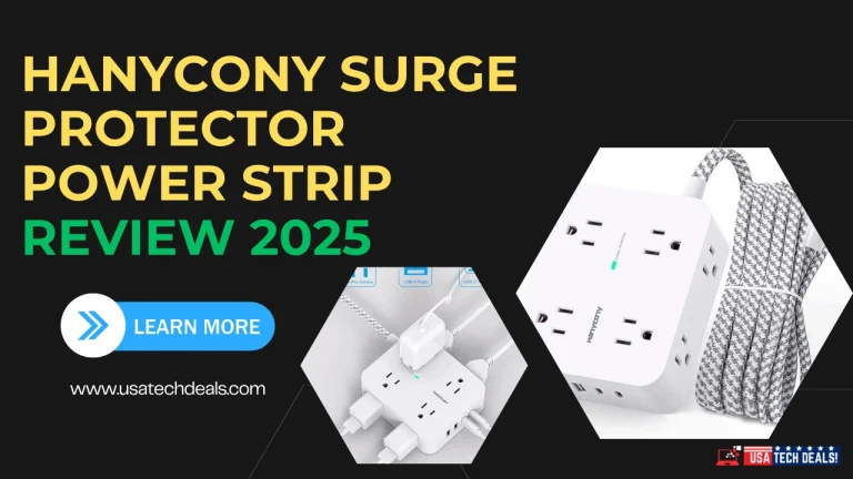 HANYCONY Surge Protector Power Strip Review: The Ultimate Multi Plug Outlet Extender You Need in 2025