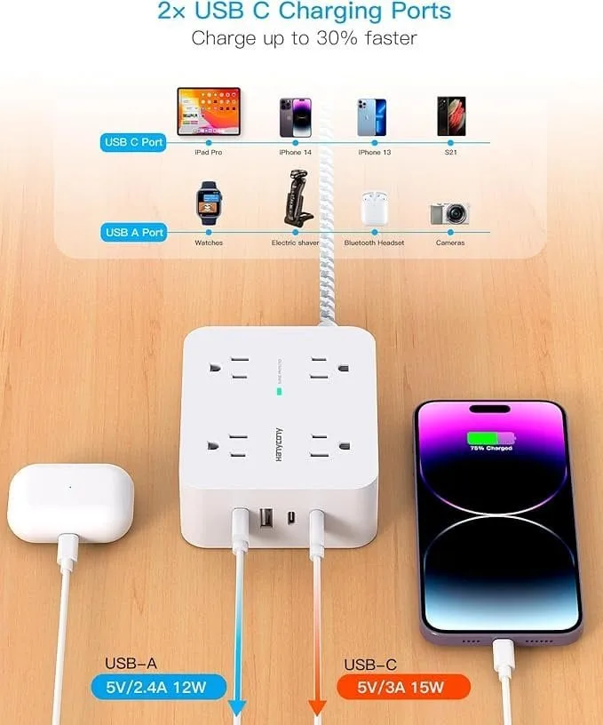buy Multi Plug Outlet Extender on amazon