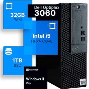 (Refurbished) Dell Optiplex 3060 Desktop Computer