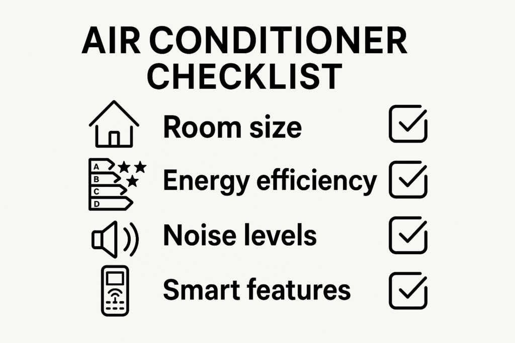 how to choose air conditioner for home