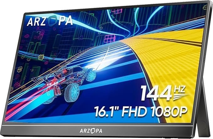 ARZOPA 16.1'' 144Hz Portable Gaming Monitor