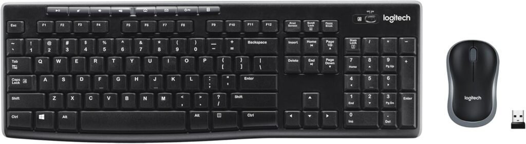 Logitech MK270 Wireless Keyboard and Mouse