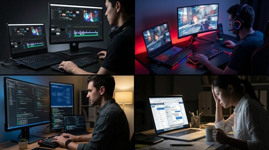 MacBook Neo $599 everyday use setup with productivity tasks on a clean desk