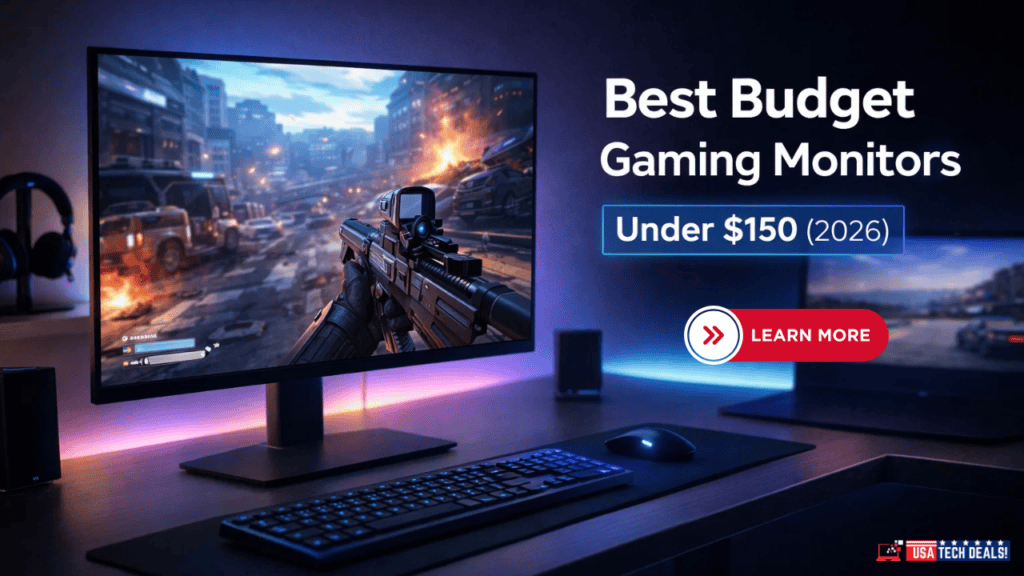 Gaming monitor with vibrant display and fast response time for budget-conscious gamers.