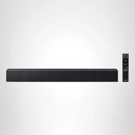 Samsung HW-B400F 2.0 Channel Compact Soundbar for Small Rooms and Samsung TVs