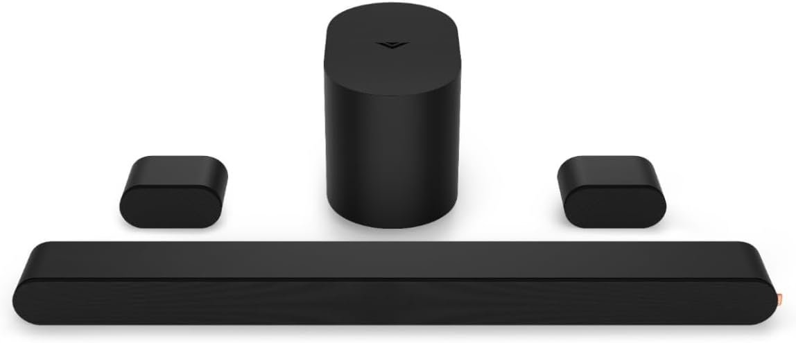VIZIO SV510X-08 5.1 Soundbar SE with wireless subwoofer and rear speakers