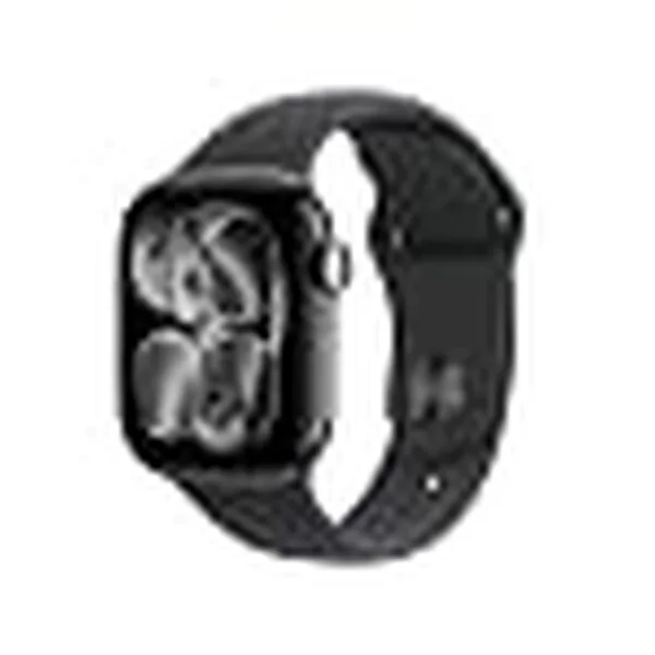 Apple Watch Series 11 GPS + Cellular 42mm Smartwatch with Jet Black Aluminum C