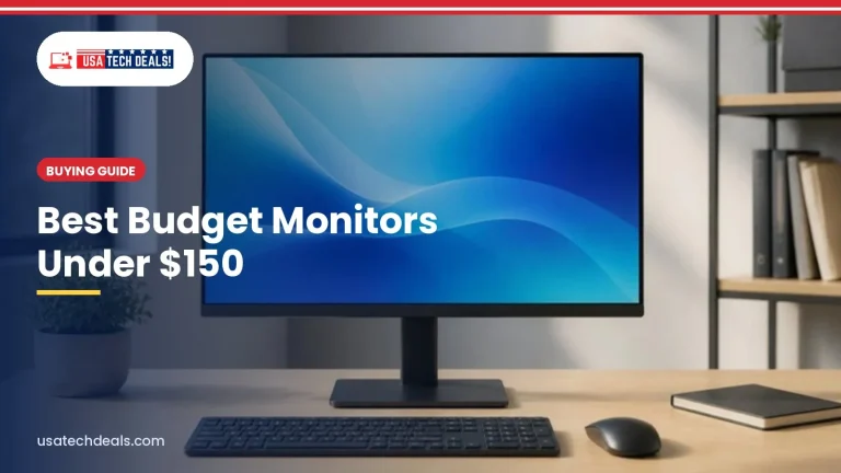 Best Budget Monitors Under $150 (2026) for Work and Home Office